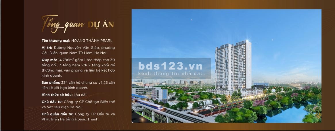 Mở bán dự án Hoàng Thành Pearl, Mỹ Đình, căn 2PN, 2PN diện tích 80 - 114 m2, Full nội thất