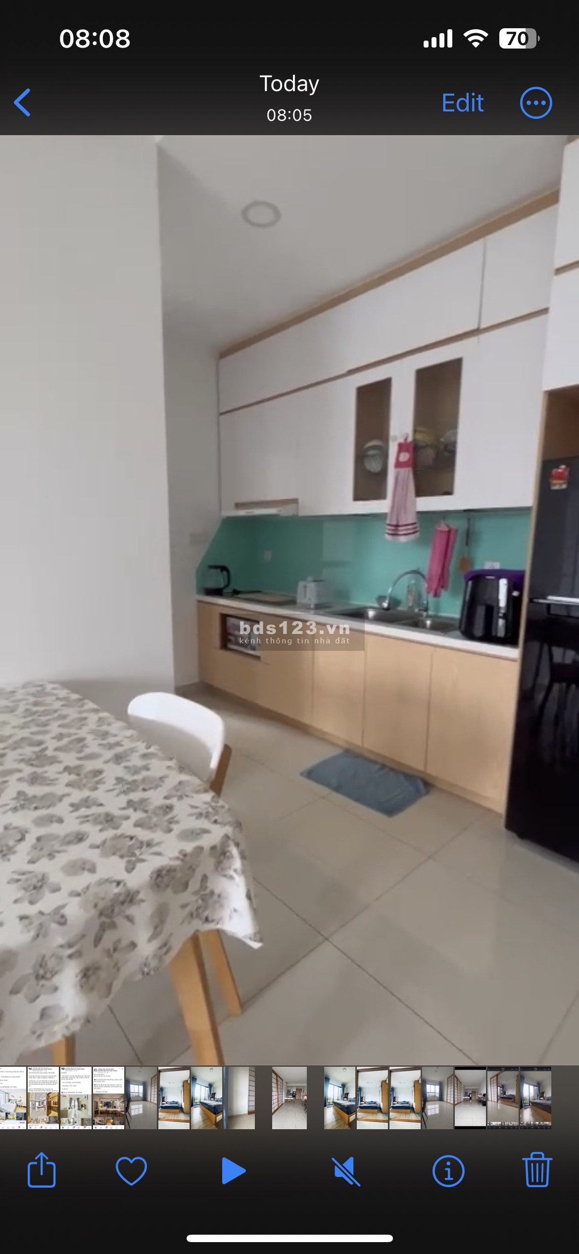 Bán căn hộ Chung cư Emerald chính chủ, khu Celadon Tân Phú 53m² full nội thất