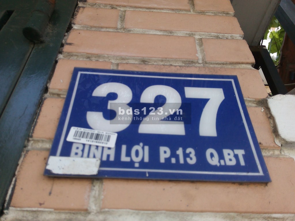 Mặt bằng mặt tiền đường Bình Lợi