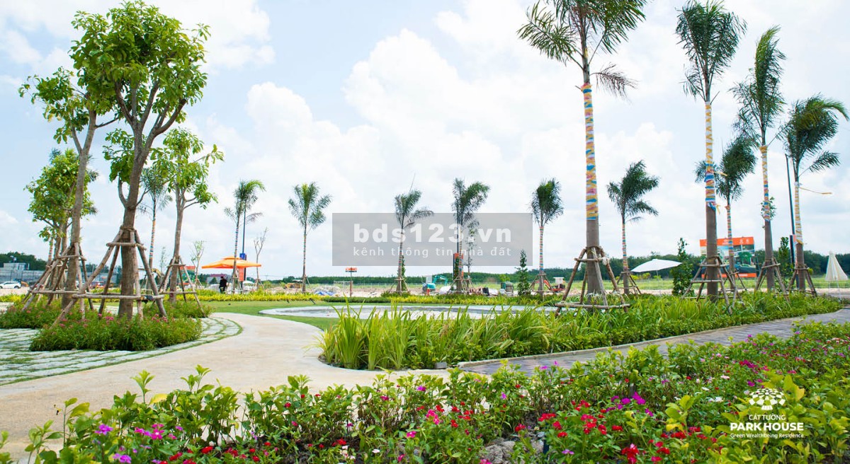Bán đất nền KDC cao cấp Cát Tường Park House, trung tâm Chơn Thành, DT 85m², giá 1,06 tỷ
