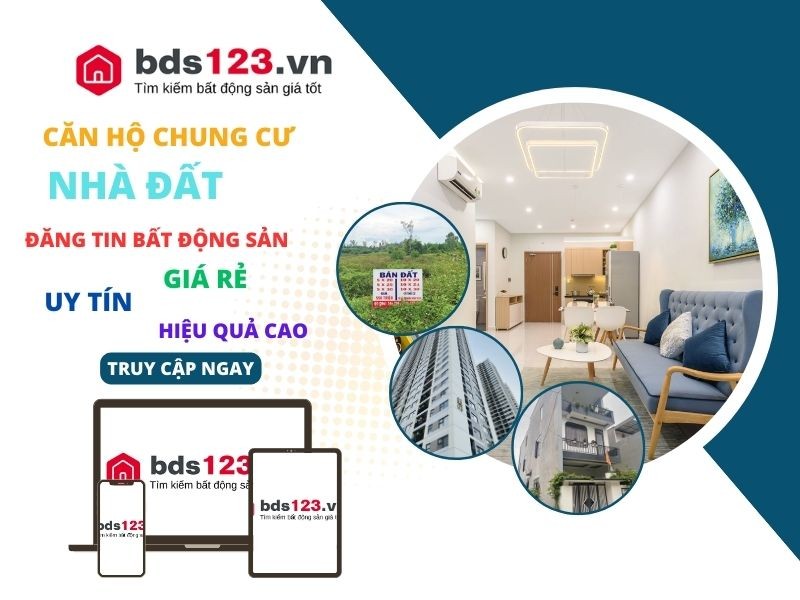 Website bất động sản Bds123.vn uy tín, giá rẻ, hiệu quả cao