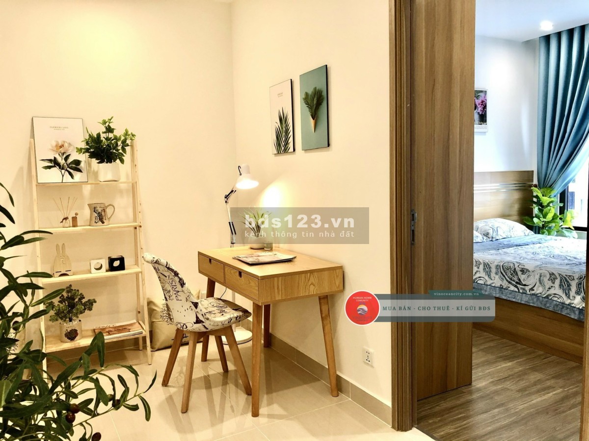 Căn hộ chung cư 1 ngủ + 1 khách tòa S2.12 giá 7 triệu bao phí dịch vụ