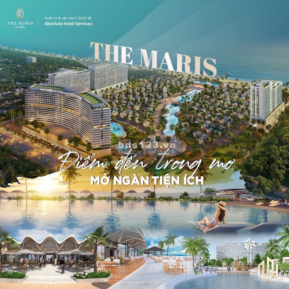 Hot, chủ đầu tư mở bán căn hộ The Maris Vũng Tàu, MT biển - ưu đãi khủng 13% - 0935448488