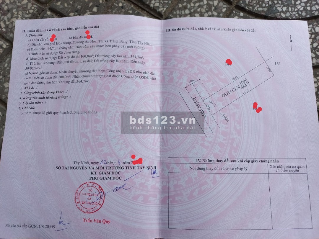 Bán nhanh dãy dọ 14p, 360m2, Sổ Sẵn, 745tr, Ngay ĐT 787, Thị xã Trảng Bàng, Tây Ninh.
