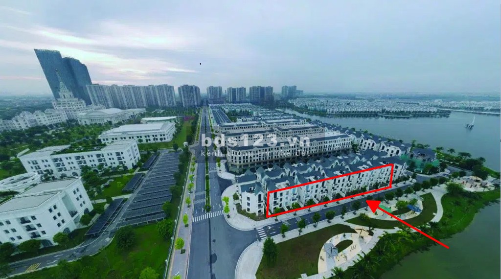 Bán biệt thự SAN HÔ view hồ Ngọc Trai giá 43.2 tỷ Vin Gia Lâm, Hà Nội (0985941715)