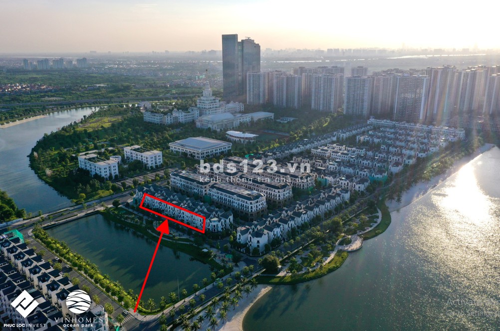 Bán biệt thự SAN HÔ view hồ Ngọc Trai giá 43.2 tỷ Vin Gia Lâm, Hà Nội (0985941715)
