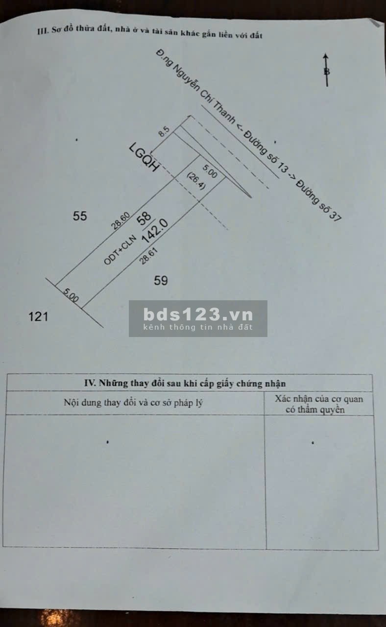 Bán đất mặt tiền thị trấn Dương Minh Châu Tây Ninh giá ngộp DT 140m² chỉ 750 triệu
