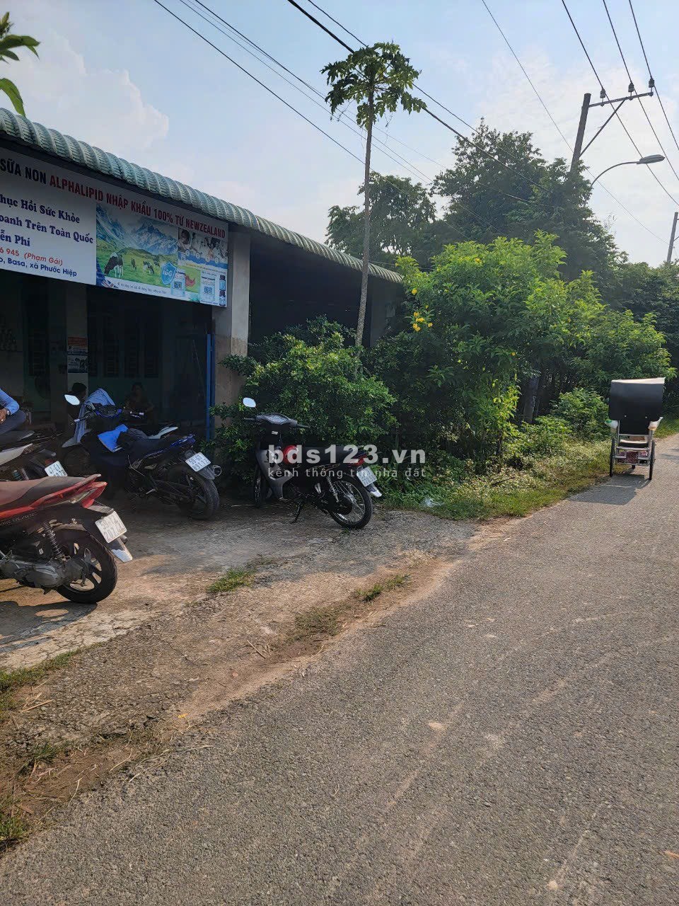 Chỉ cần 800 triệu sở hưu lô đất MT đường nhựa sổ hồng riêng ngay Thị Trấn Củ Chi