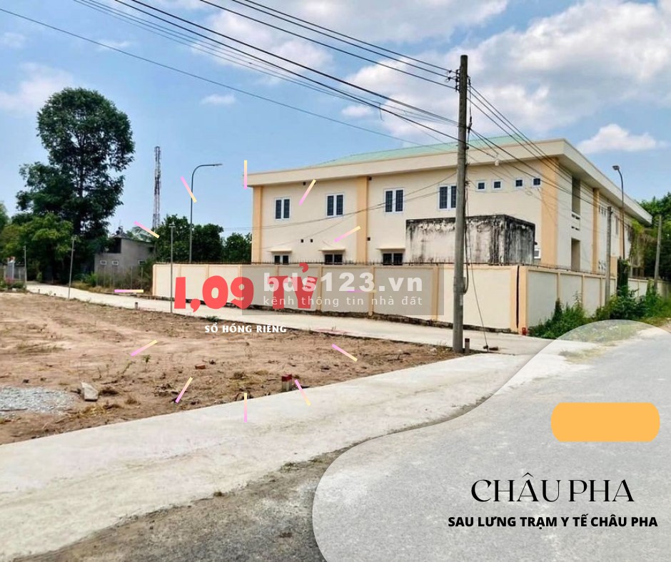 Chính chủ cần bán đất trung tâm thị xã Châu Pha