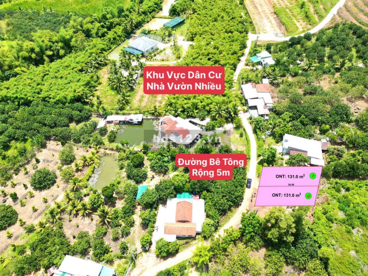 Bán 02 lô đất Khánh Đông Full Thổ Cư tài chính nhỏ !