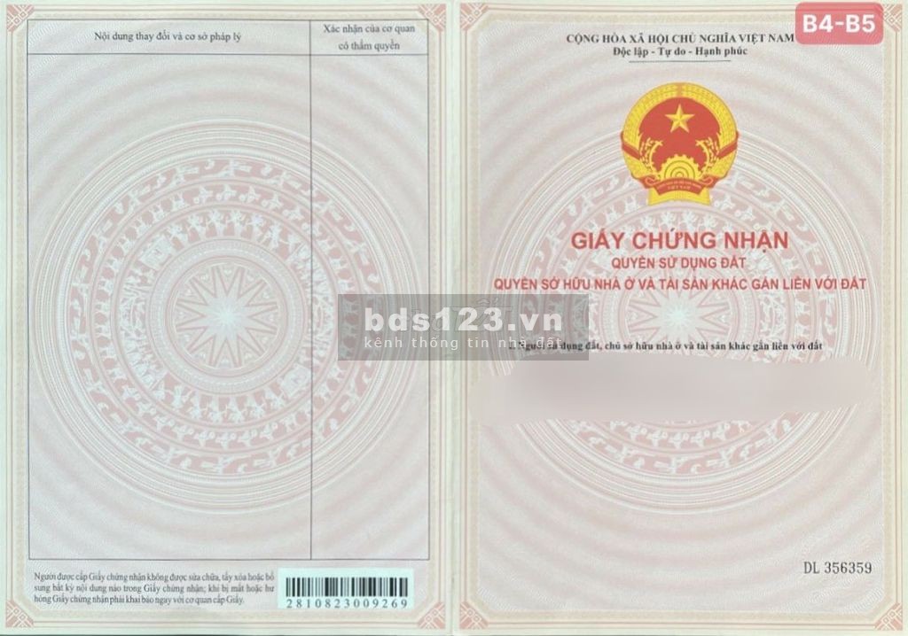 Bán đất trung tâm Cần Đước, sổ hồng riêng đất ở đô thị, chỉ 300 triệu