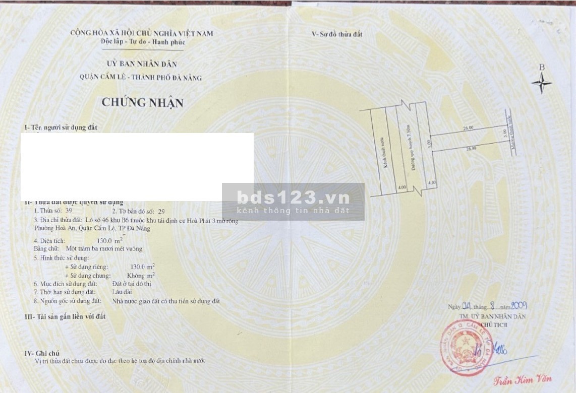 Bán 10 lô đất nền cực đẹp sẵn sỗ có kho đang cho thuê trung tâm Đà Nẵng, bán lẻ, công chứng ngay