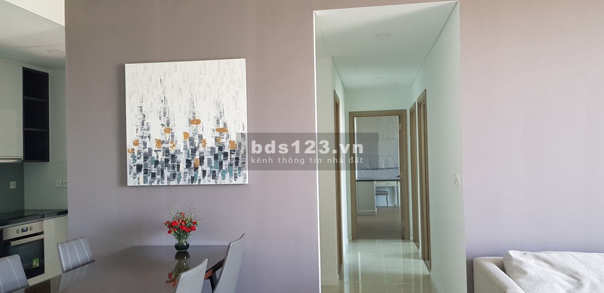 Cho thuê 3PN Sadora View Q1 xem pháo hoa, full nội thất, chỉ cần xách Vali vào ở.
