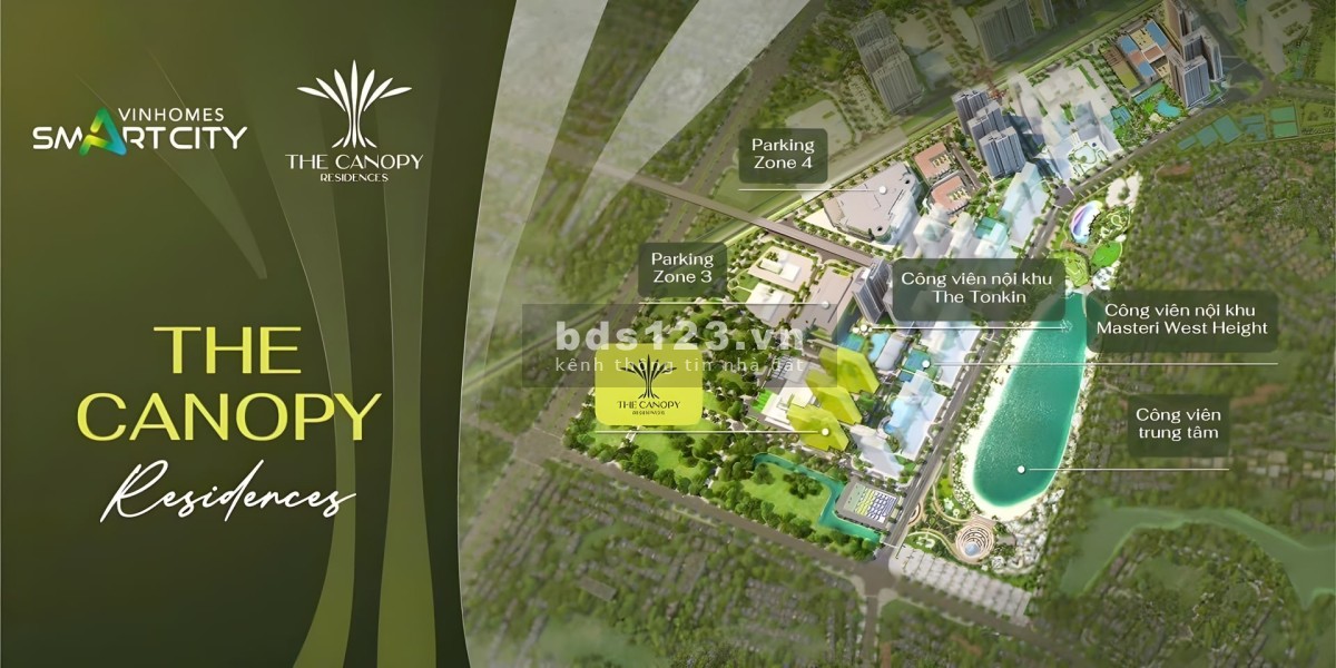 Mở bán Canopy Vista phong cách Singapore xanh mát giá đợt đầu tại Vinhomes SMart CIty