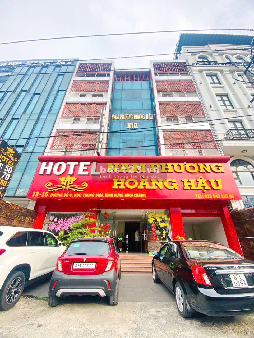 Giảm giá bán gấp KS Nam Phương Hoàng Hậu DT 12x40m KDC Trung Sơn giáp Q7, Bình Chánh