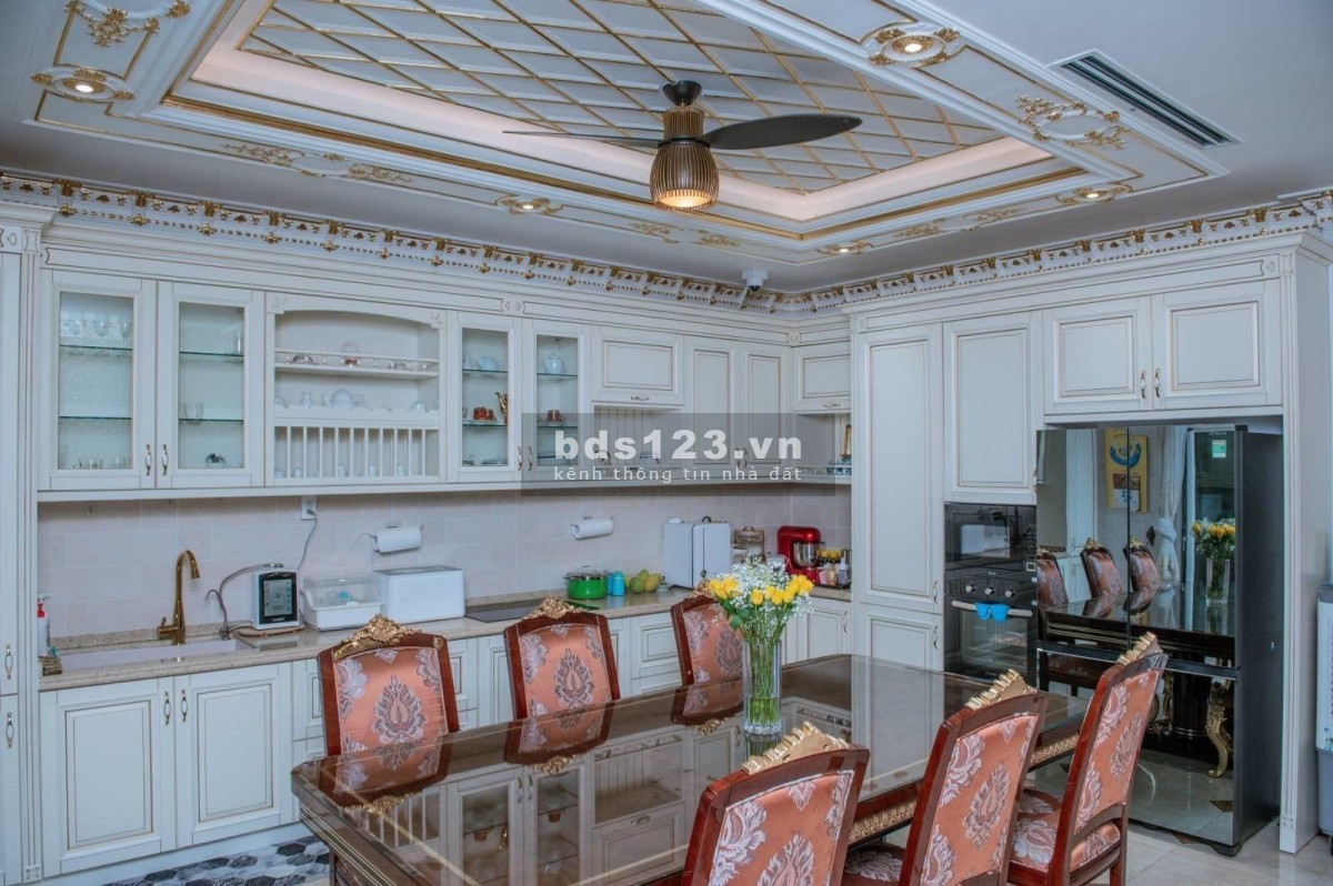 Chú cần bán căn biệt thự Chateau 7*26m xây 4 tầng có thang máy cao cấp