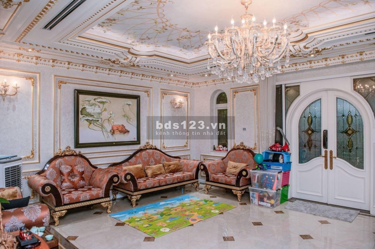Chú cần bán căn biệt thự Chateau 7*26m xây 4 tầng có thang máy cao cấp