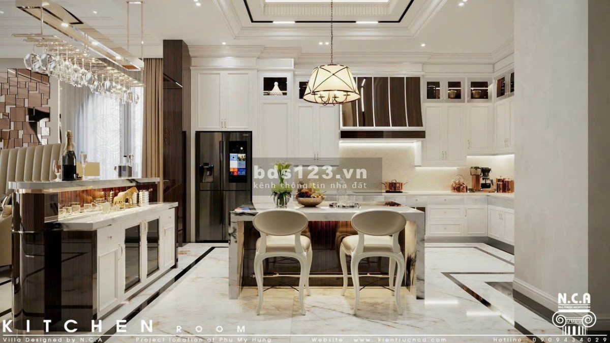 Bán biệt thự song lập mỹ tú 10*20m, 3 lầu, đường Nguyễn Cao hướng đông