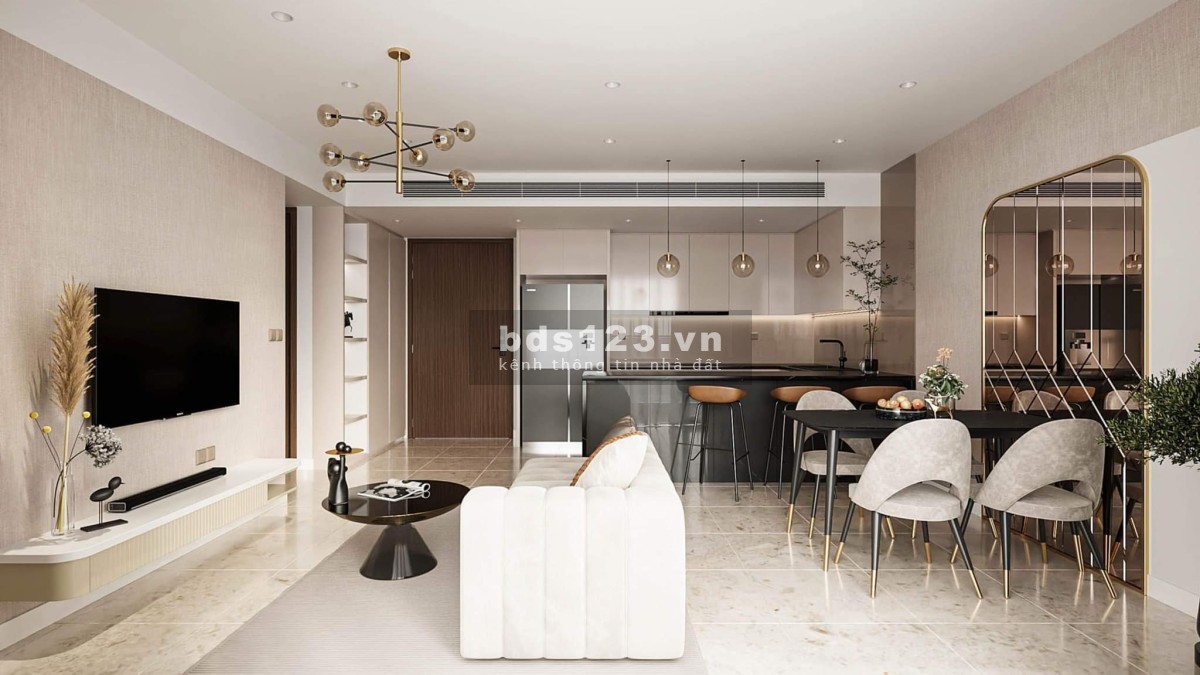 Căn hộ cao cấp 2 phòng ngủ cho thuê Thảo Điền Green, gần trường quốc tế BIS.