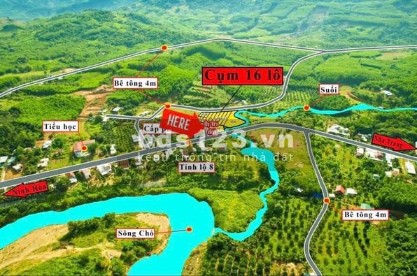Ngay mặt tiền TL8 Xã Khánh Đông phù hợp làm của hàng kho bãi