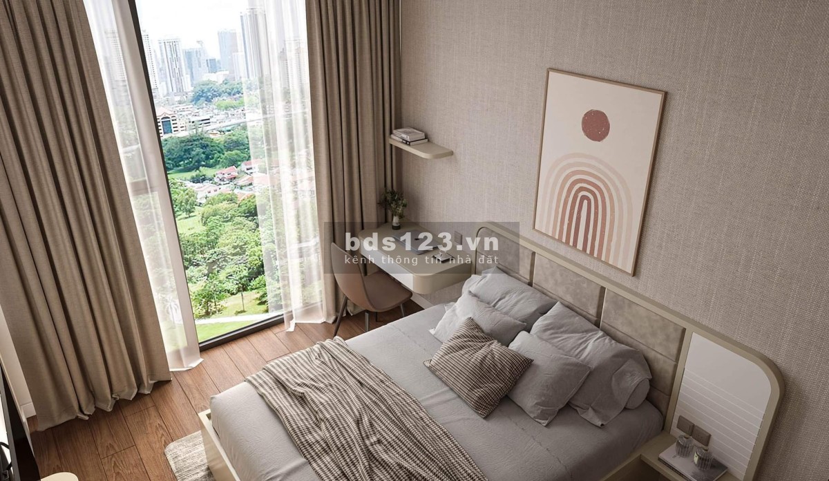 Căn hộ cao cấp 2 phòng ngủ cho thuê Thảo Điền Green, gần trường quốc tế BIS.
