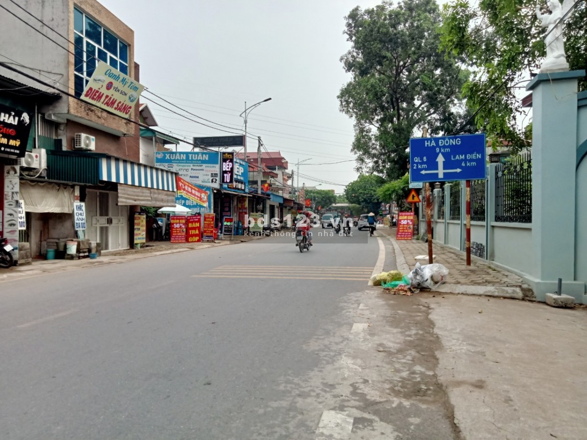 Bán 119m2 đất dãy 2- mặt đường 419 Thị trấn Chúc Sơn - chính chủ