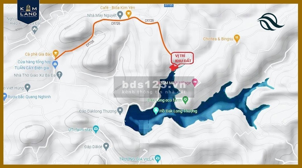 Chính chủ bán lô đất view hồ Dak Long Thượng, hợp làm nhà vườn nghỉ dưỡng