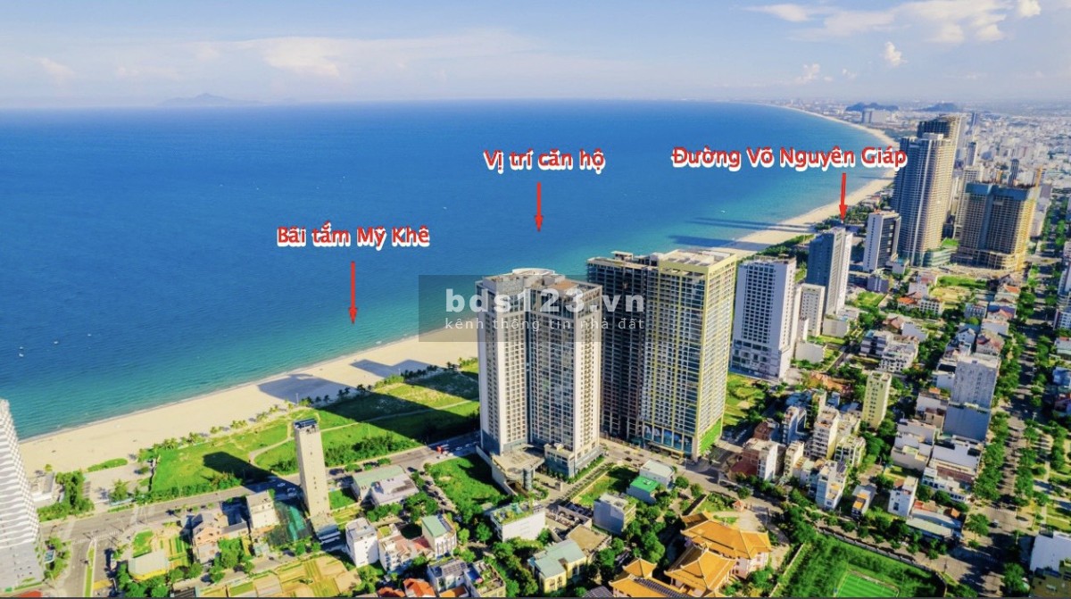Bán căn hộ Alphanam Luxury Đà Nẵng chính chủ, 2PN, DT 99m² ở ngay, sát biển Mỹ Khê, sổ lâu dài