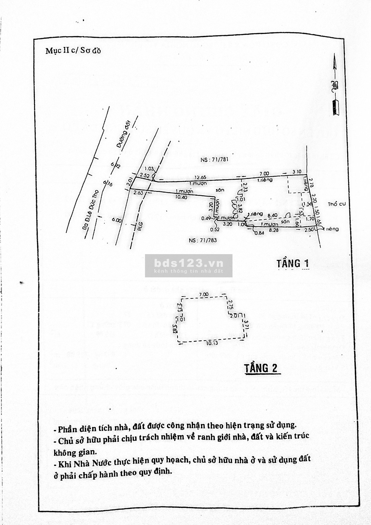 Chính chủ cần bán đất tặng 2 căn nhà cấp 4, tiện xây mới.
