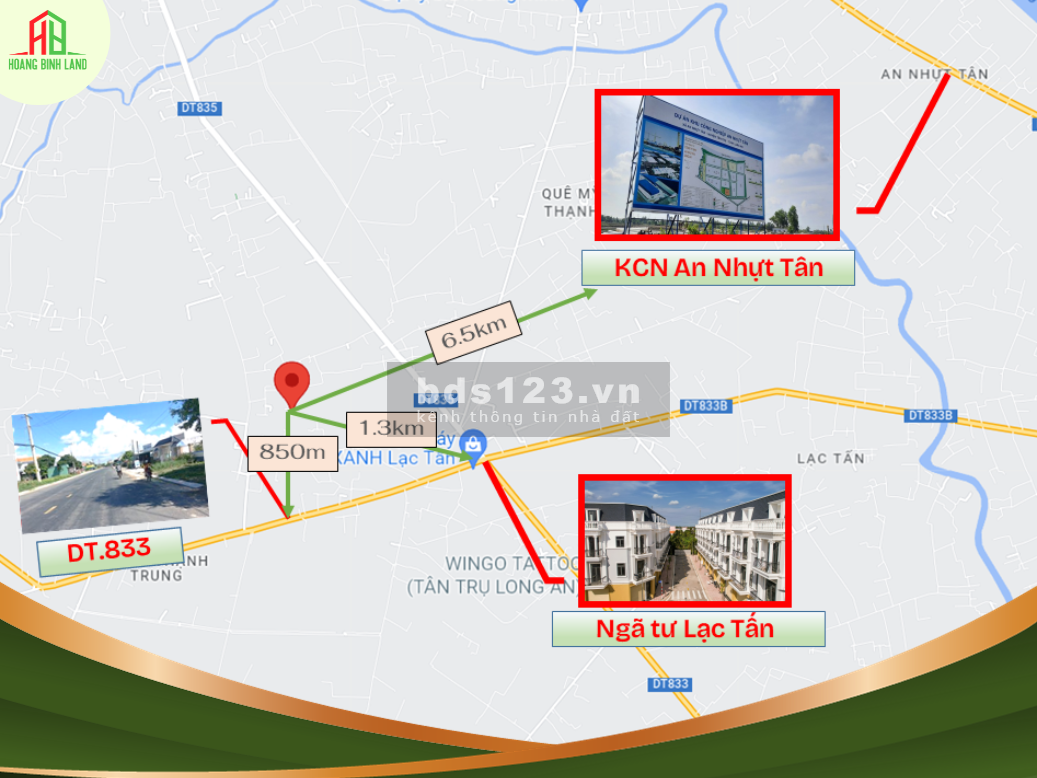 Chính chủ cần bán lô đất thổ cư Tân Trụ chỉ 750 triệu