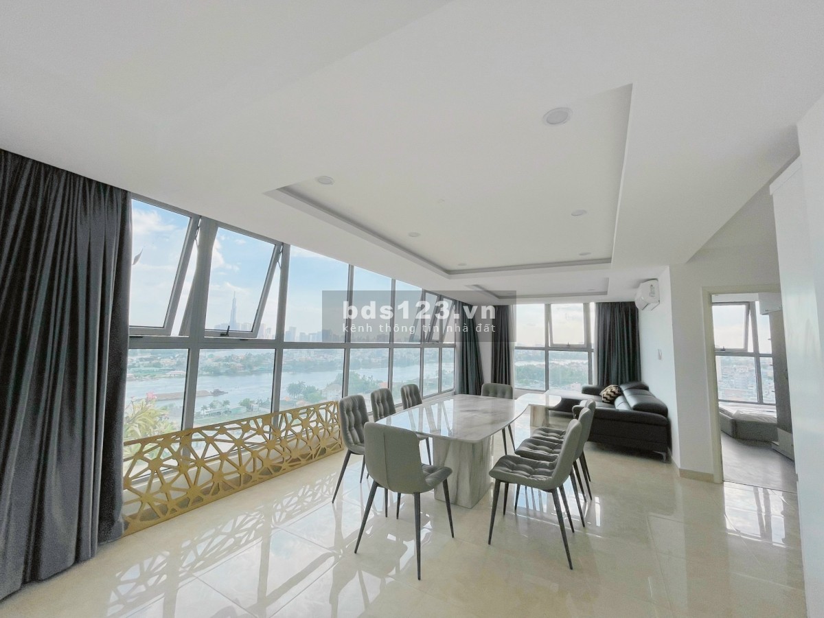 Cho thuê căn góc 3PN Opal Riverside tầng trung