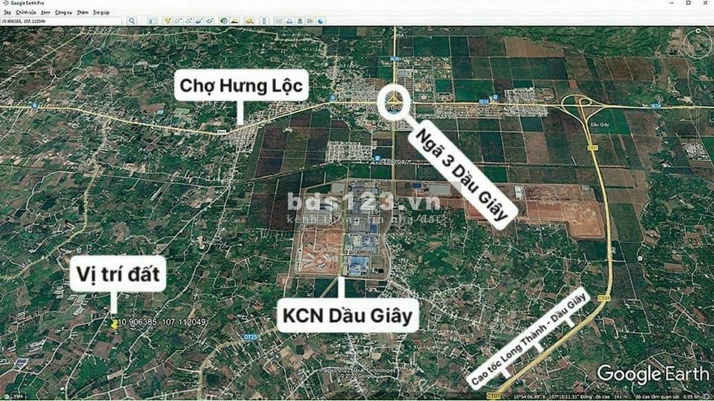 Bán 150m² đất thổ cư chỉ với 590 triệu tại khu vực giáp Sân Bay Long Thành