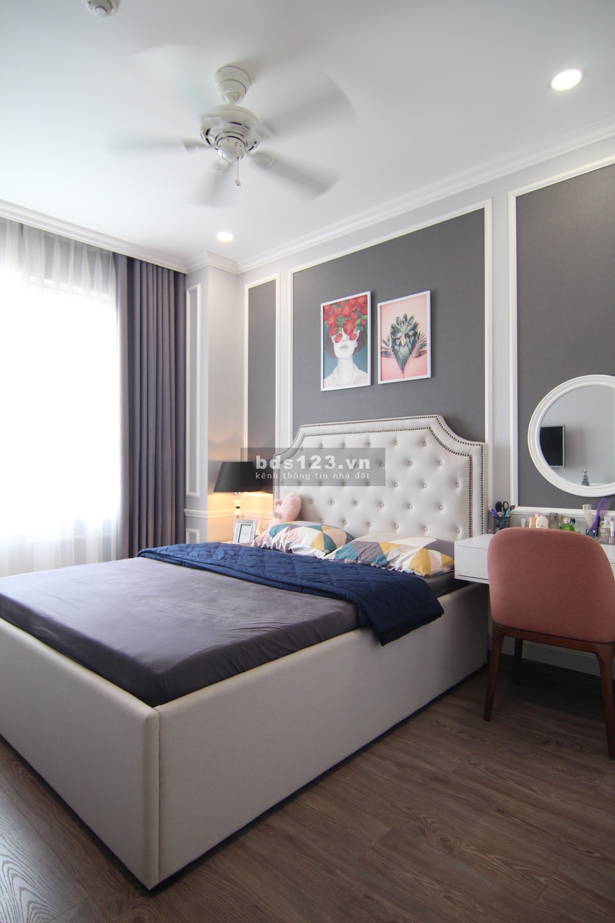Cho thuê Lexington 2PN 2WC 73m full nội thất 13tr/tháng. LH 0368997398
