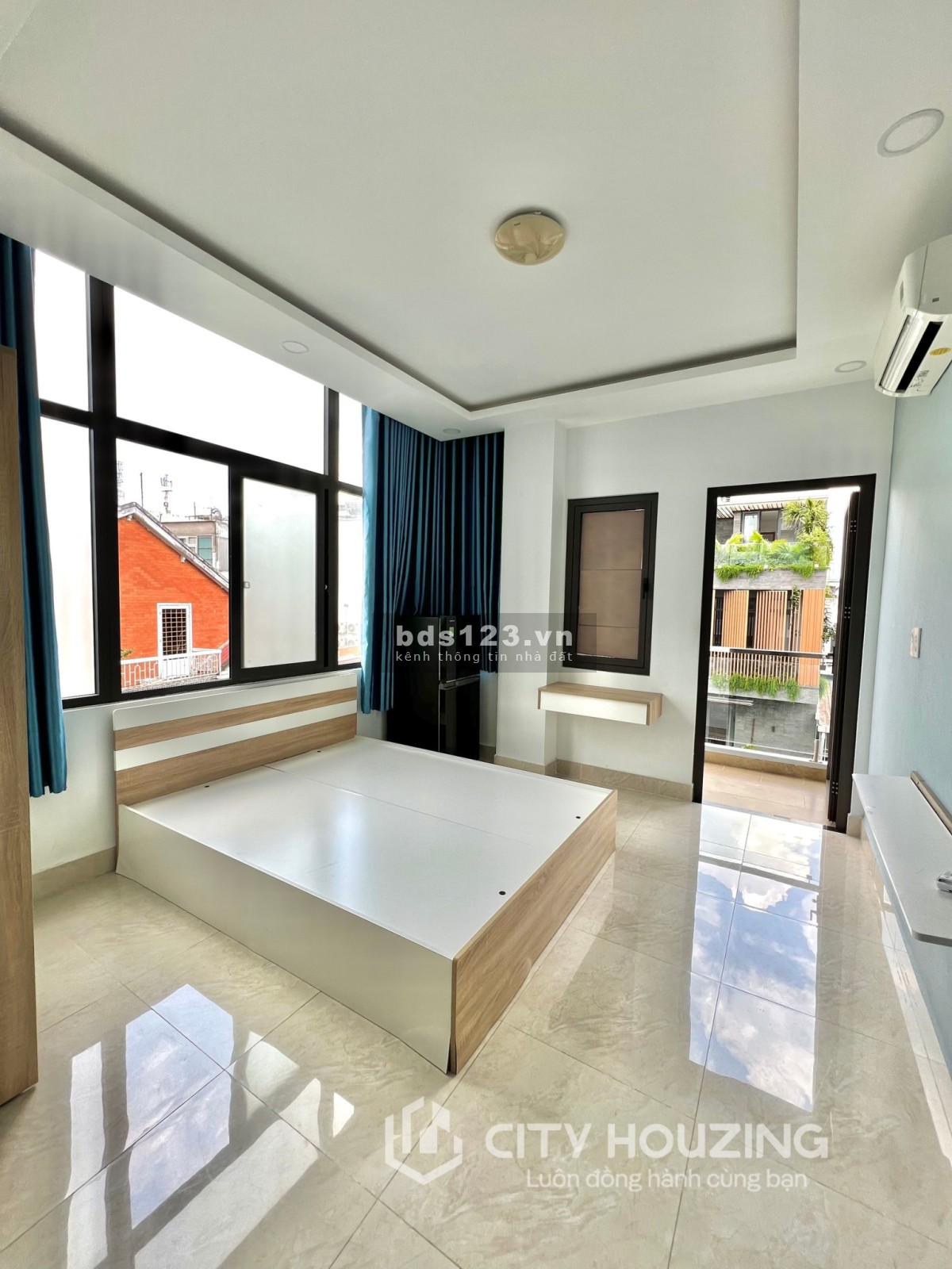 Căn hộ studio balcon cao cấp 28m2 full nội thất - Lê Thị Hồng, phường 17, Gò Vấp