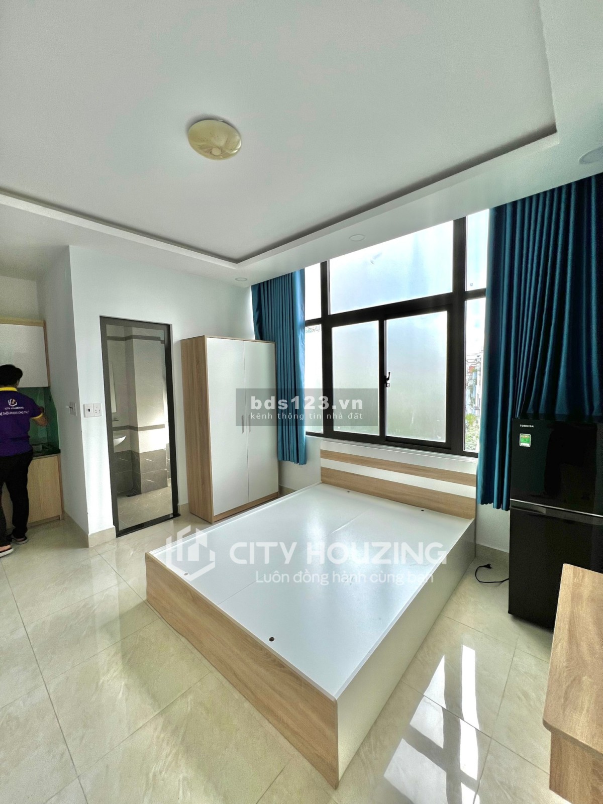 Căn hộ studio balcon cao cấp 28m2 full nội thất - Lê Thị Hồng, phường 17, Gò Vấp