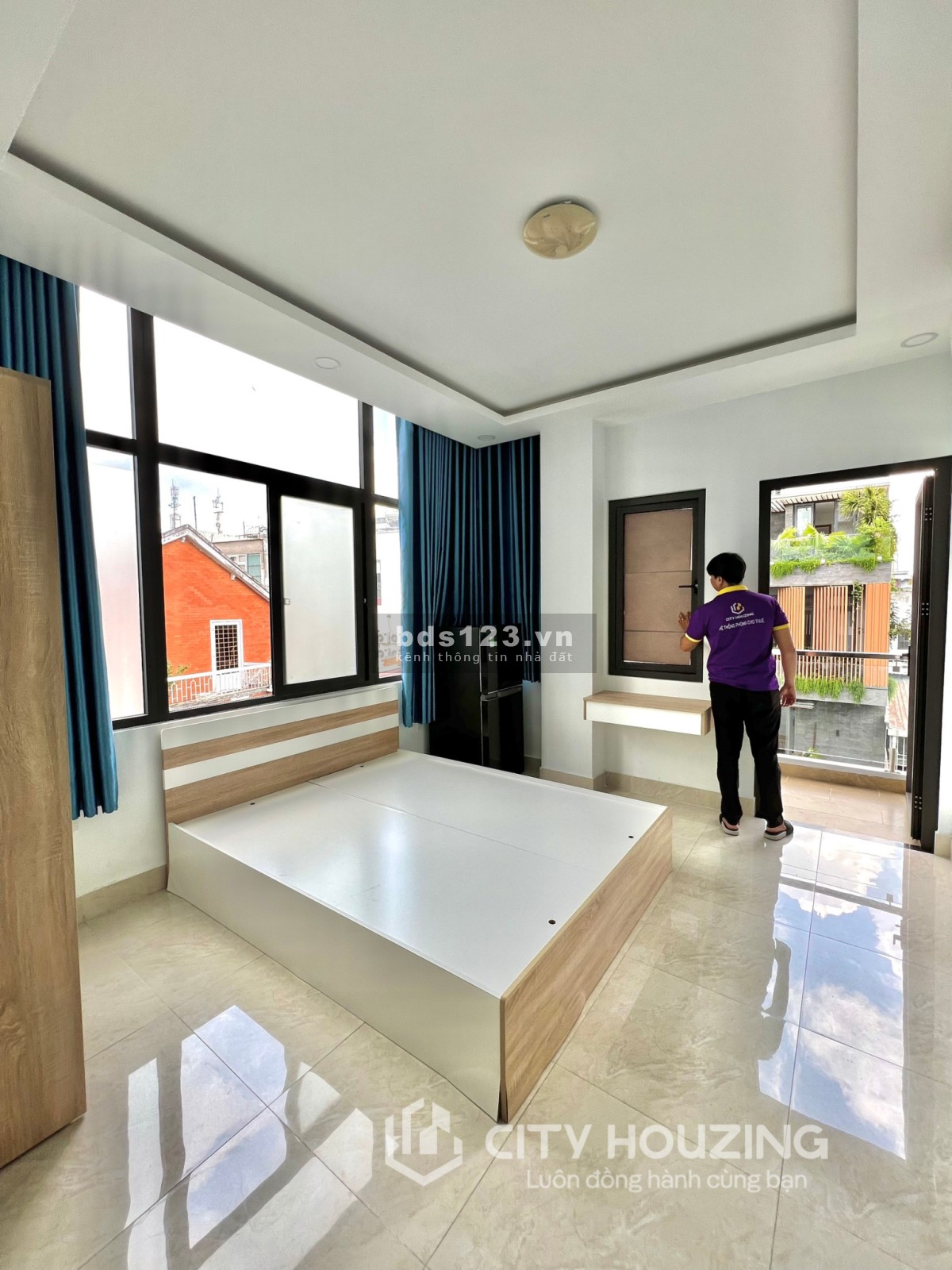 Căn hộ studio balcon cao cấp 28m2 full nội thất - Lê Thị Hồng, phường 17, Gò Vấp