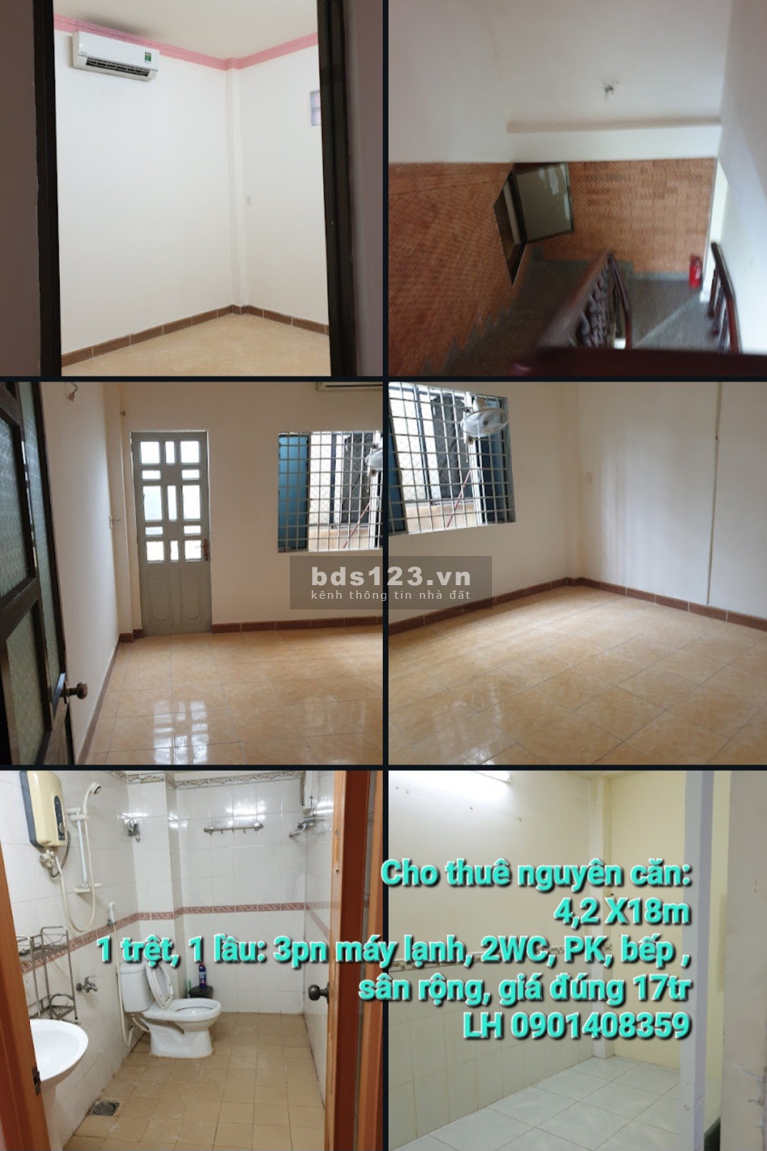 Cho thuê nhà nguyên căn Ngay chợ Đo đạc - quận 2