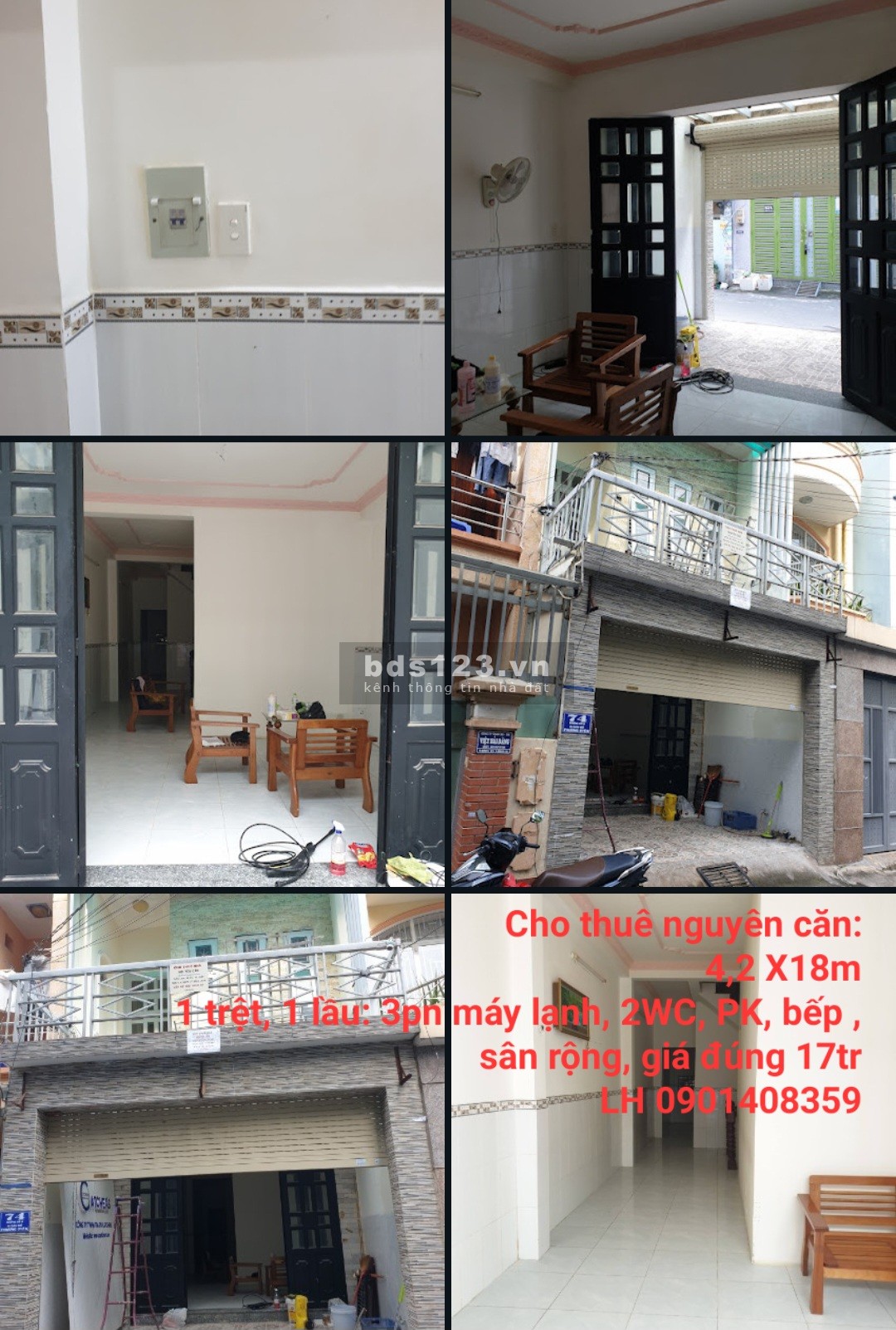 Cho thuê nhà nguyên căn Ngay chợ Đo đạc - quận 2