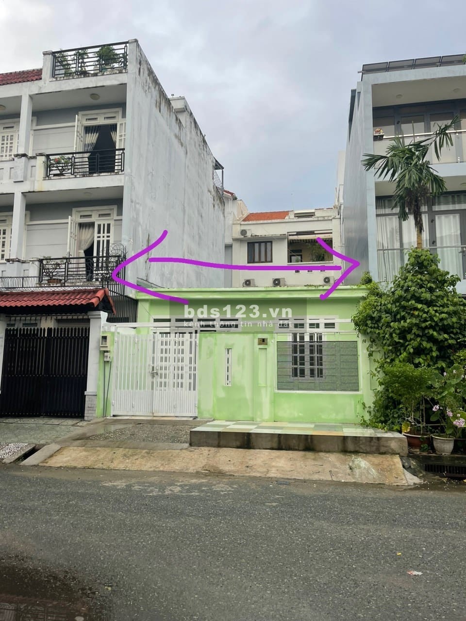 Bán đất tặng nhà cấp 4, dt 119m2, đường số 5 Hiệp Bình Chánh, Thủ Đức