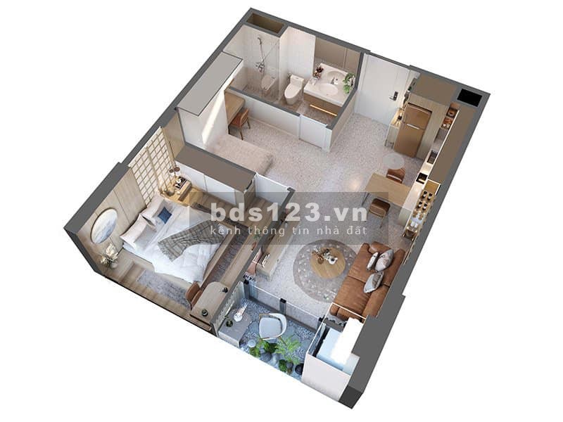 Cơ hội đầu tư không thể bỏ qua, cách quận 1 - TP.HCM chỉ 20 phút | căn hộ The Emerald 68