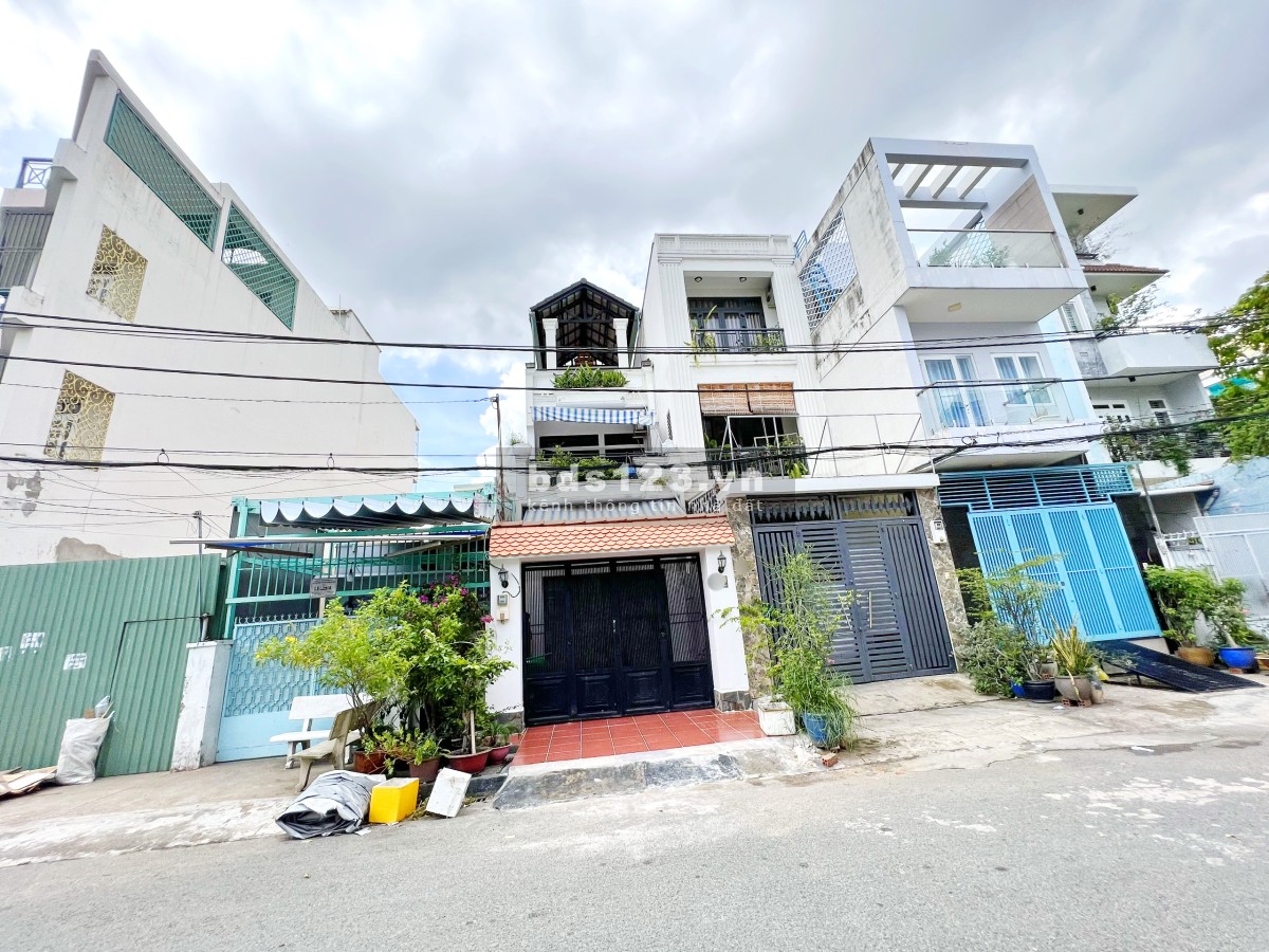 Bán nhà 2 lầu DT 4x23m mới hoàn thiện mặt tiền khu Cư Xá Ngân Hàng Quận 7