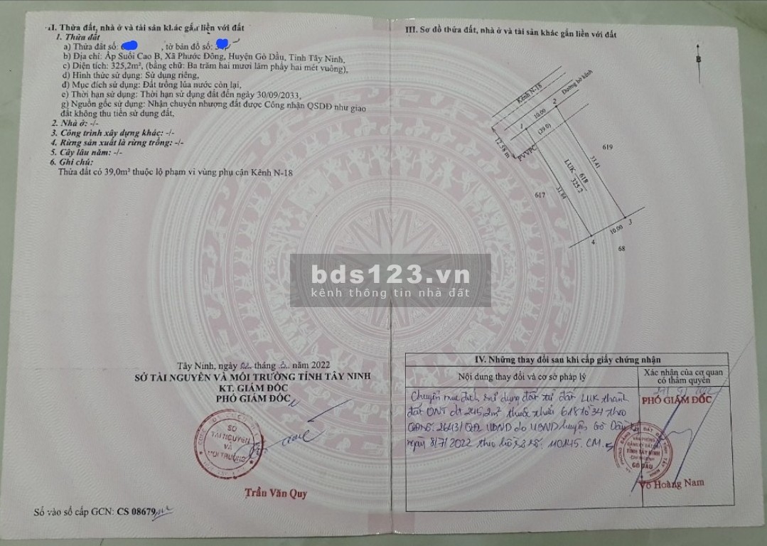 Chủ ngộp đất siêu đẹp giá siêu rẻ cho Nhà Đầu Tư 1 nền duy nhất- Đất đẹp giá siêu rẻ, suối cao B