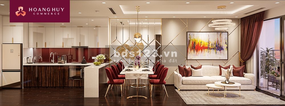 Bán căn hộ chung cư cao cấp Hoàng Huy Commerce 2 ngủ 2 vs, chiết khấu cao. l.hệ: 0764003821