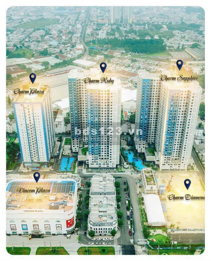 Chính chủ cần bán căn hộ Charmplaza - Kế bên Vincom Dĩ An