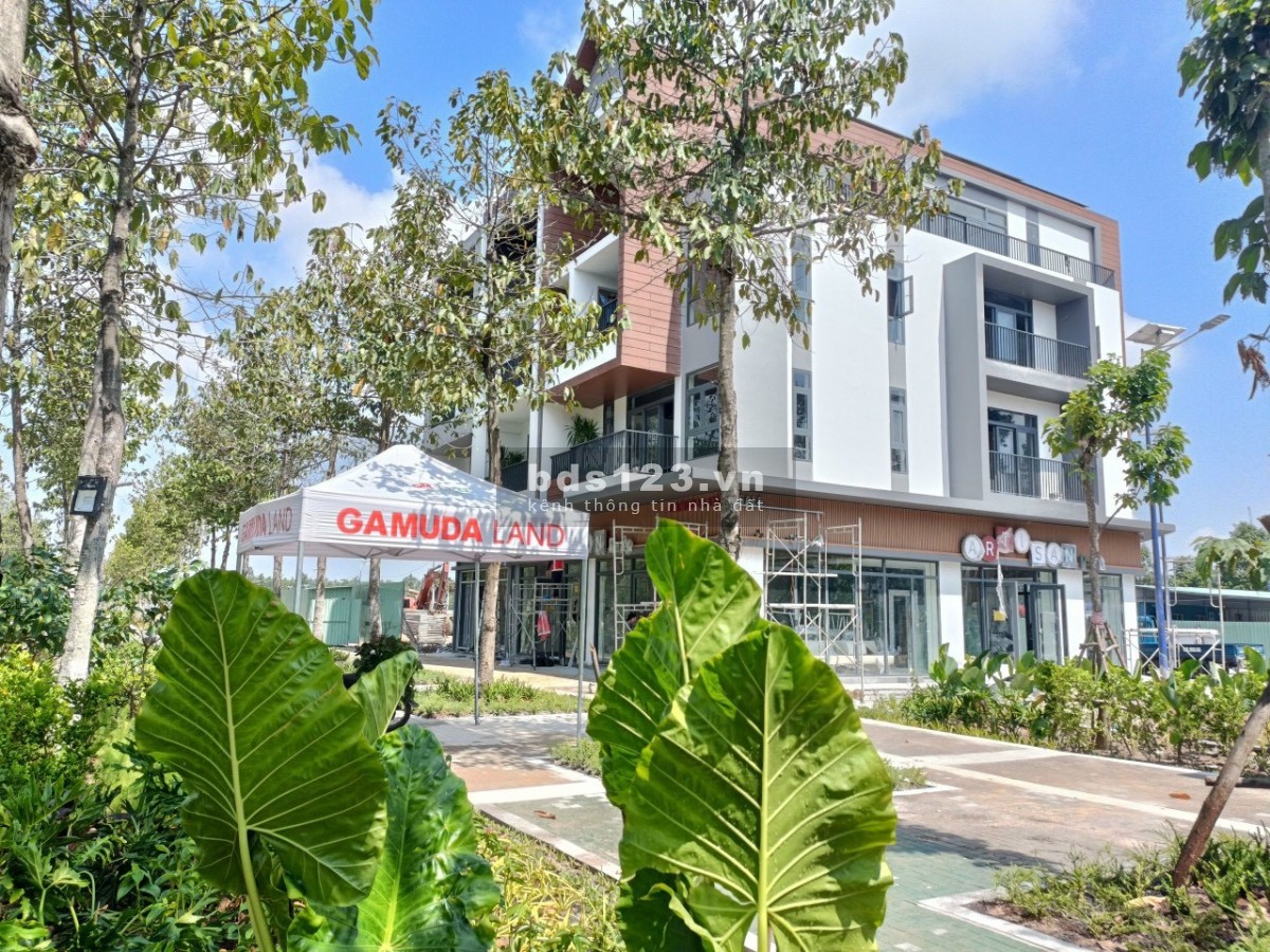 Bán nhà phố thương mại sầm uất bậc nhất thành phố mới Bình Dương của chủ đầu tư Gamuda Land