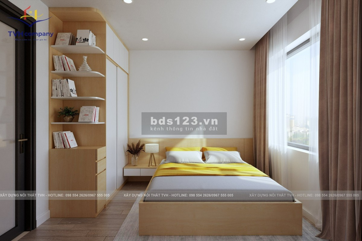 Chính chủ cần bán gấp căn hộ 2PN2VS 54m2 Vinhomes Smart City Tây Mỗ