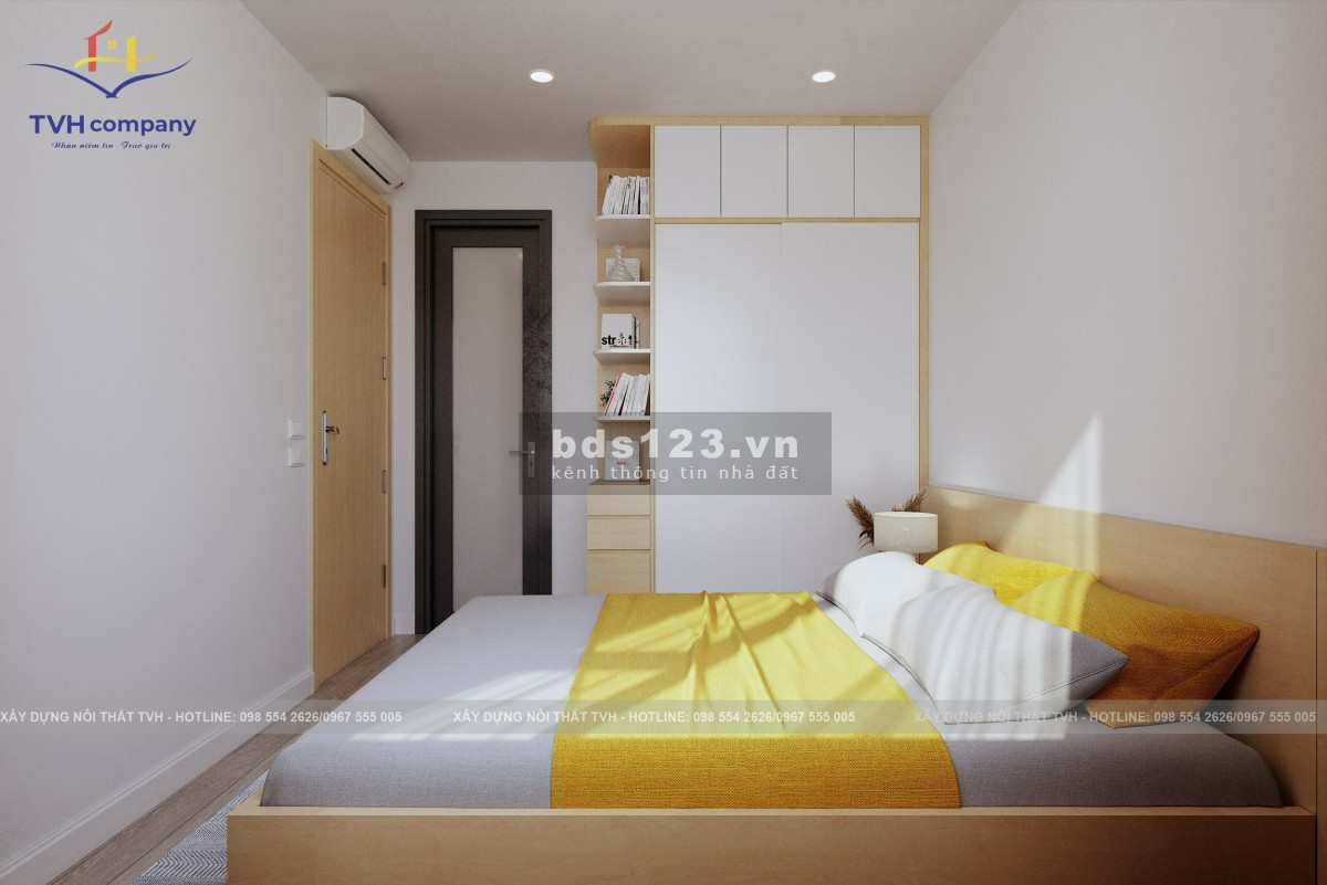 Chính chủ cần bán gấp căn hộ 2PN2VS 54m2 Vinhomes Smart City Tây Mỗ