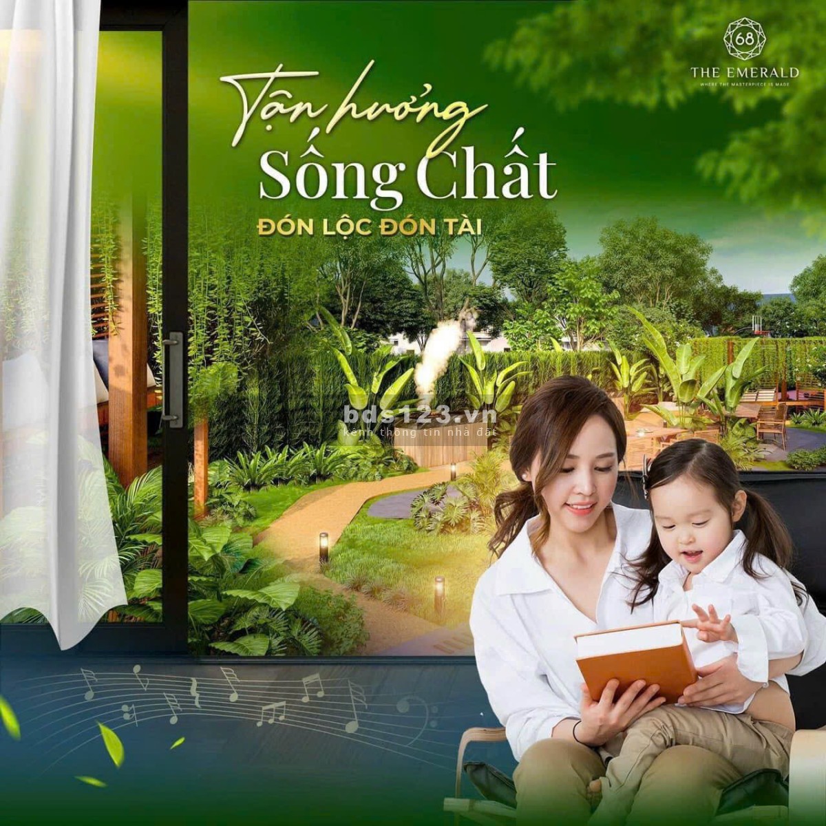 Sở hữu tuyệt tác căn hộ The Emerald 68 chỉ 1,6 tỷ đồng