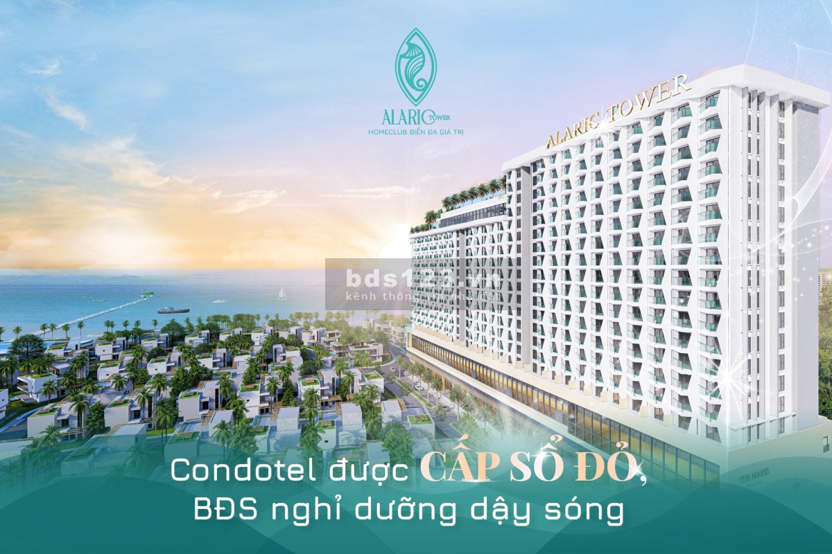 Căn hộ nghỉ dưỡng view biển 100% sở hữu bãi biển riêng dài hơn 500m