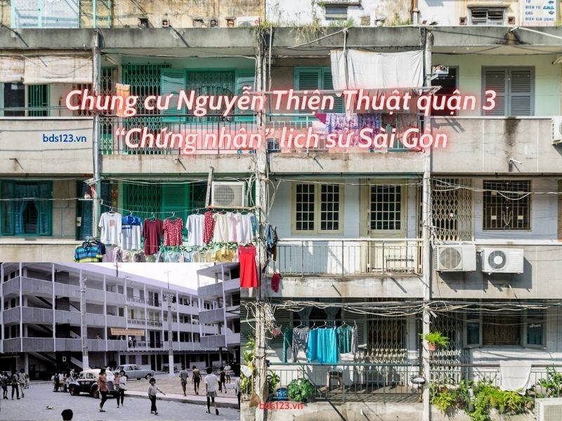 Chung cư Nguyễn Thiện Thuật quận 3 là chứng nhận lịch sử Sài Gòn